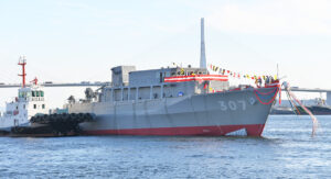新掃海艦「のうみ」、3月12日にJMU横浜事業所 鶴見工場で引渡式　あわじ型4番艦 | フネコ – Funeco