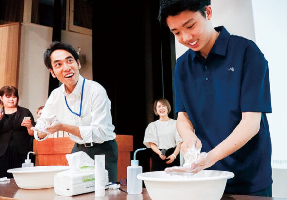 日大中学 正しいスキンケア学ぶ 資生堂のセミナー初開催〈横浜市港北区〉（タウンニュース）｜ｄメニューニュース（NTTドコモ）