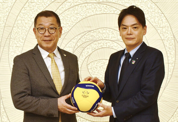 ＳＶリーグ ファイナルの舞台は横浜 チェアマンが市役所訪問〈横浜市神奈川区〉（タウンニュース）｜ｄメニューニュース（NTTドコモ）